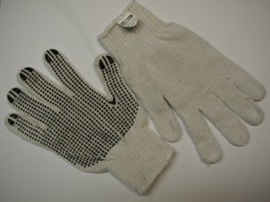 Polyester- Strick- Handschuhe 