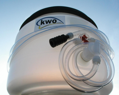 Behälter 30 Liter mit Füllschlauch 